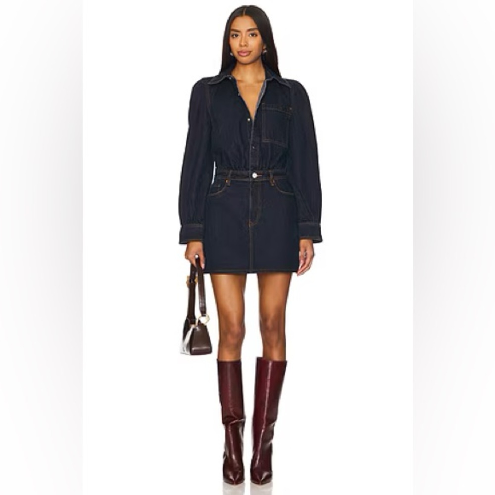 BLANKNYC Deep Down Dress in Dark Indigo Size XS (fits like a Small)